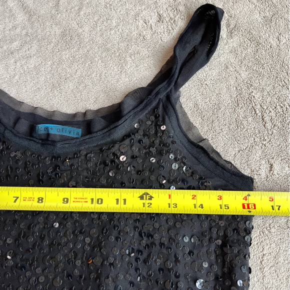 Alice + Olivia Sequin Tank - Picture 8 of 9